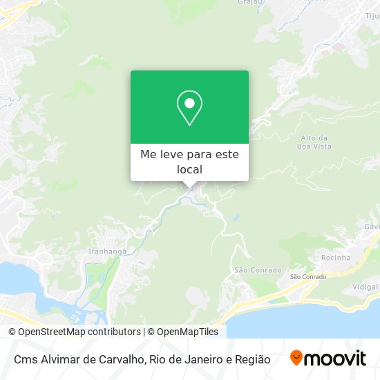 Cms Alvimar de Carvalho mapa