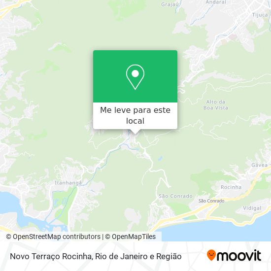 Novo Terraço Rocinha mapa