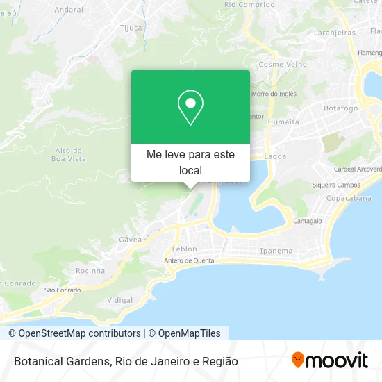 Botanical Gardens mapa