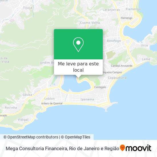 Mega Consultoria Financeira mapa