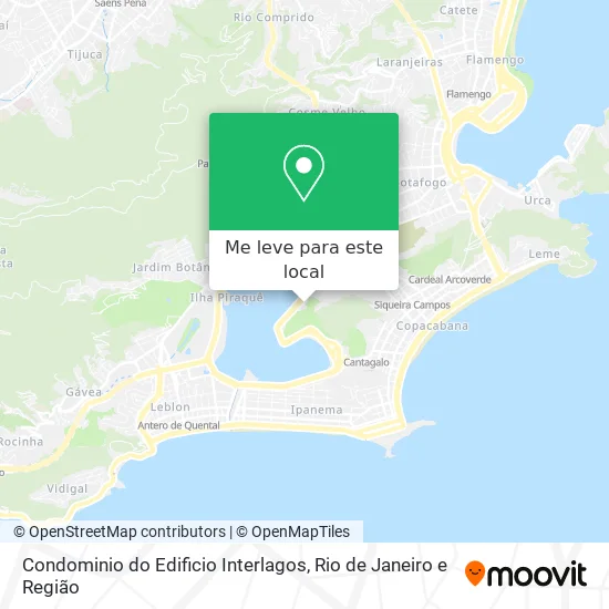 Condominio do Edificio Interlagos mapa