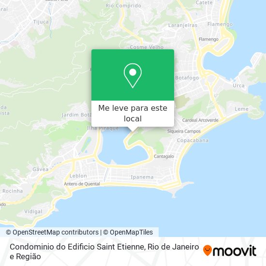 Condominio do Edificio Saint Etienne mapa