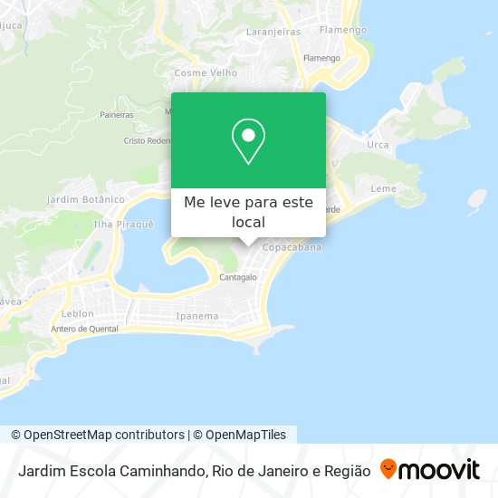 Jardim Escola Caminhando mapa