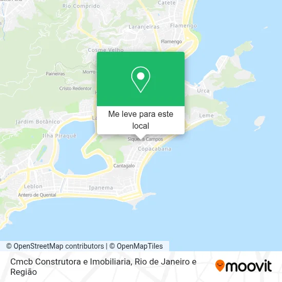 Cmcb Construtora e Imobiliaria mapa