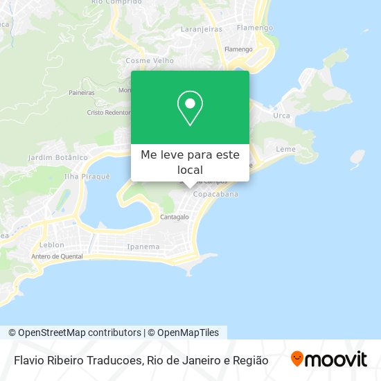 Flavio Ribeiro Traducoes mapa