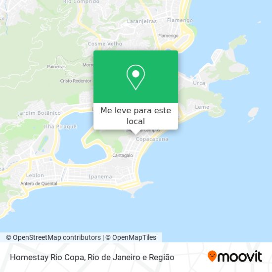 Homestay Rio Copa mapa