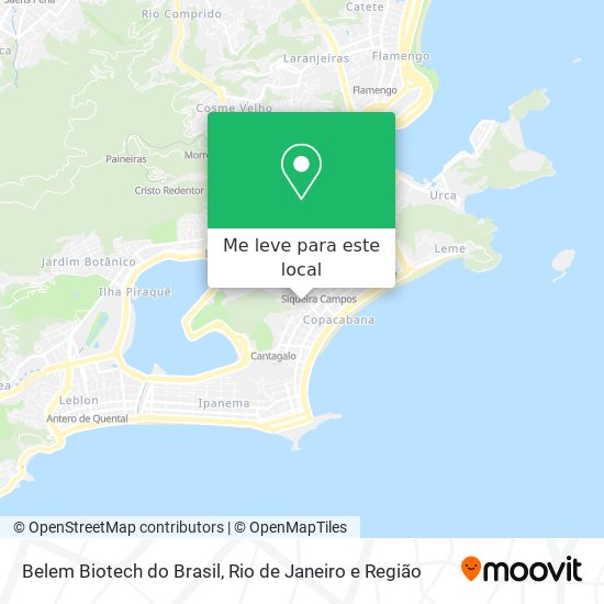 Belem Biotech do Brasil mapa