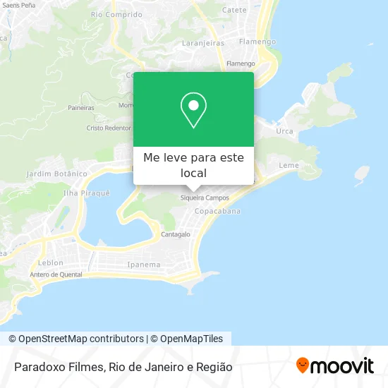 Paradoxo Filmes mapa