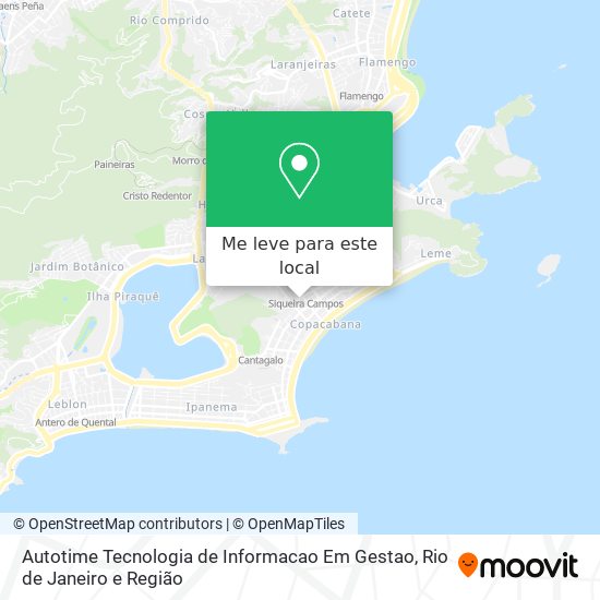 Autotime Tecnologia de Informacao Em Gestao mapa