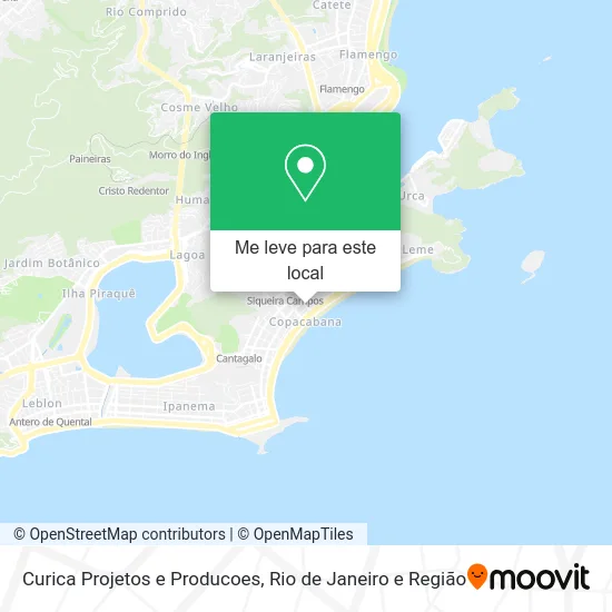 Curica Projetos e Producoes mapa