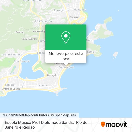 Escola Música Prof Diplomada Sandra mapa