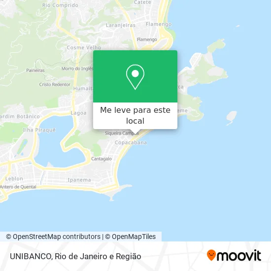 UNIBANCO mapa