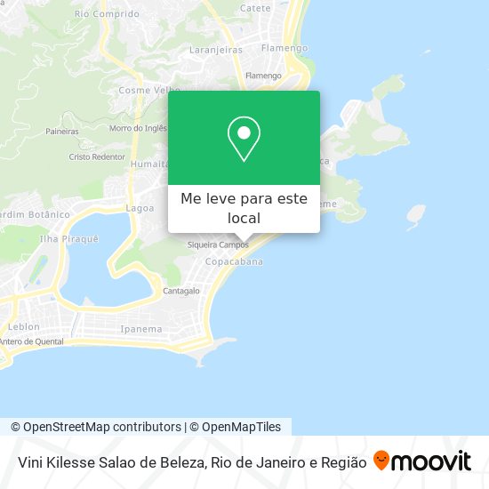 Vini Kilesse Salao de Beleza mapa