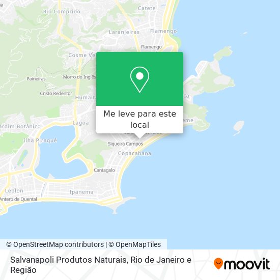 Salvanapoli Produtos Naturais mapa