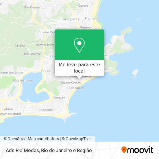 Ads Rio Modas mapa