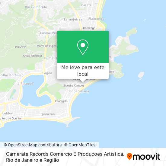 Camerata Records Comercio E Producoes Artistica mapa