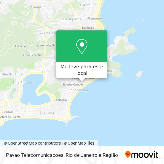 Pavao Telecomunicacoes mapa
