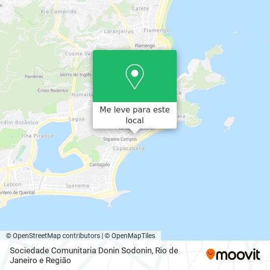 Sociedade Comunitaria Donin Sodonin mapa