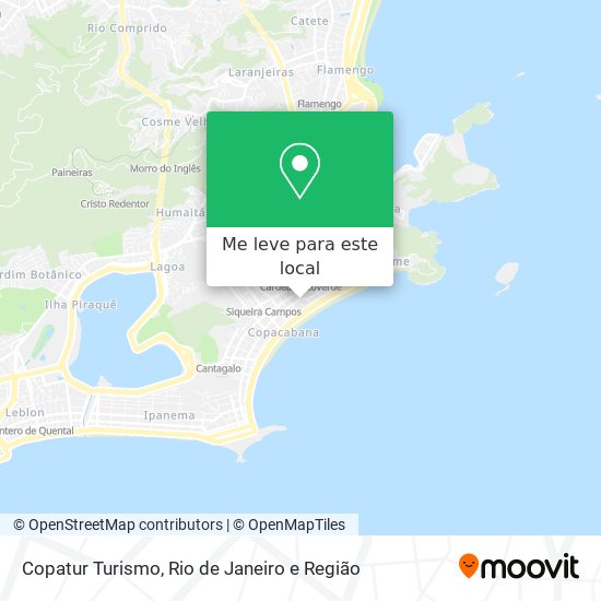 Copatur Turismo mapa