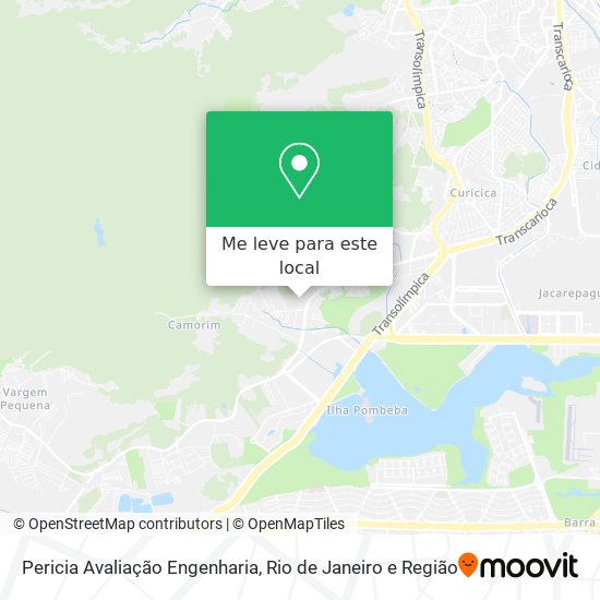 Pericia Avaliação Engenharia mapa