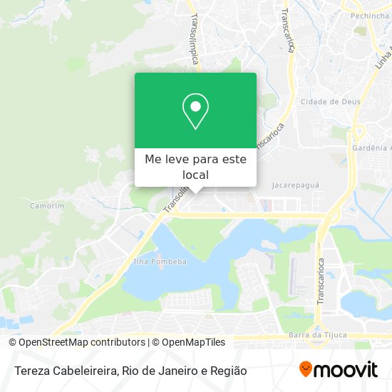 Tereza Cabeleireira mapa