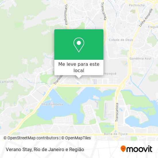 Verano Stay mapa