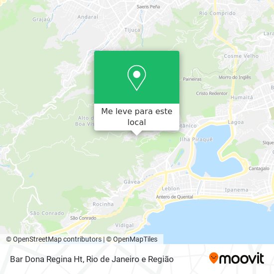 Bar Dona Regina Ht mapa