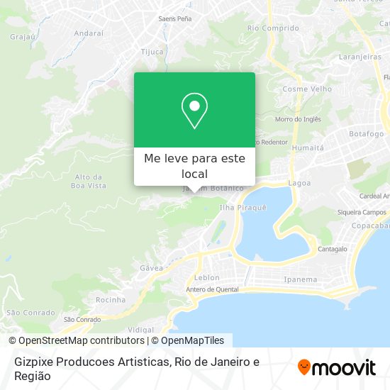 Gizpixe Producoes Artisticas mapa