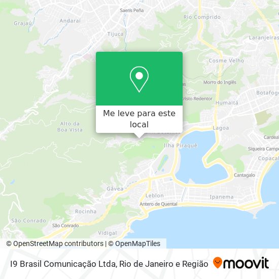 I9 Brasil Comunicação Ltda mapa