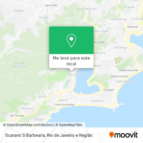 Scarano S Barbearia mapa