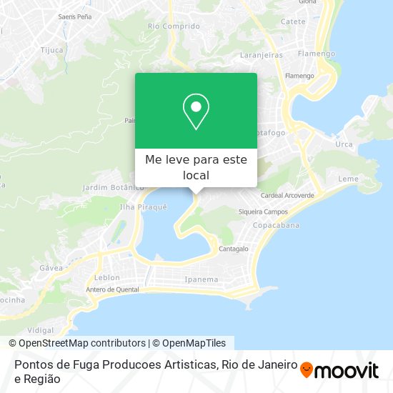 Pontos de Fuga Producoes Artisticas mapa