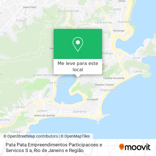 Pata Pata Empreendimentos Participacoes e Servicos S a mapa