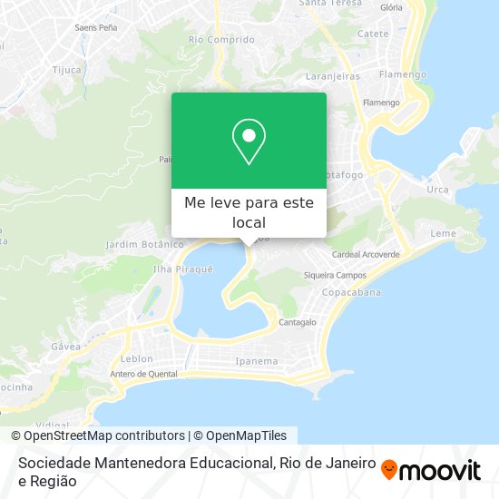 Sociedade Mantenedora Educacional mapa