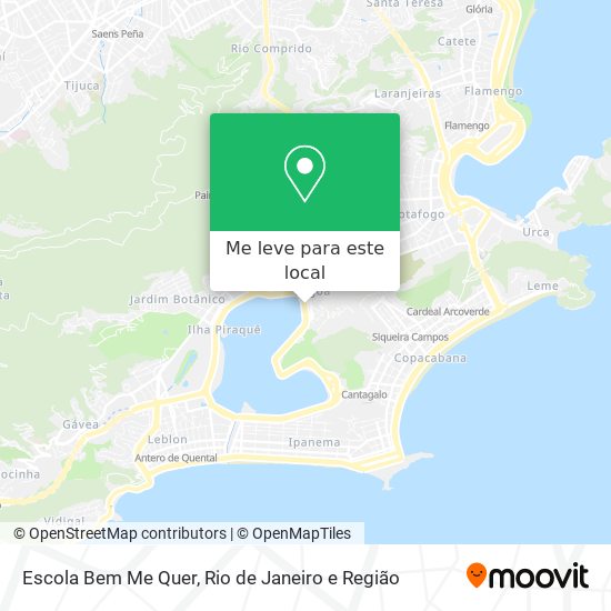 Escola Bem Me Quer mapa