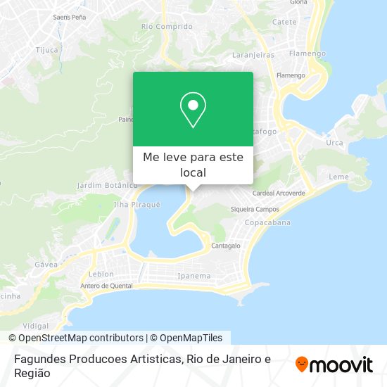 Fagundes Producoes Artisticas mapa
