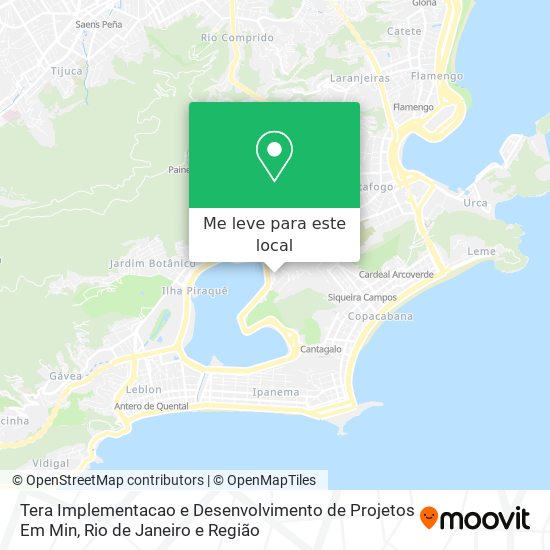 Tera Implementacao e Desenvolvimento de Projetos Em Min mapa