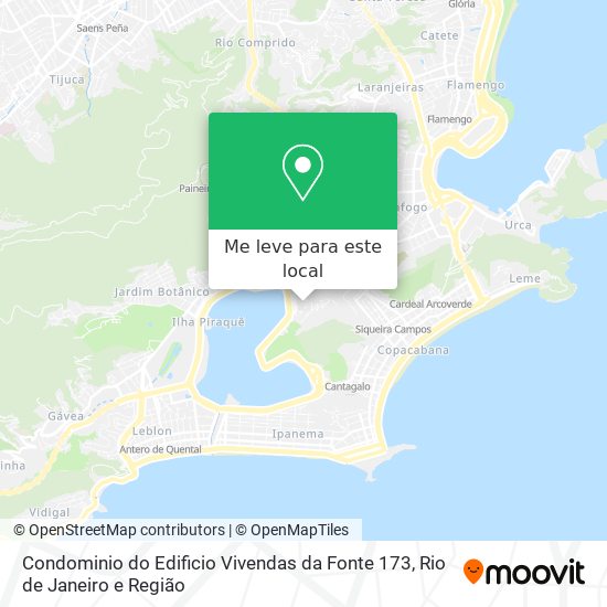 Condominio do Edificio Vivendas da Fonte 173 mapa