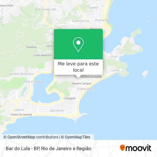 Bar do Lula - BP mapa
