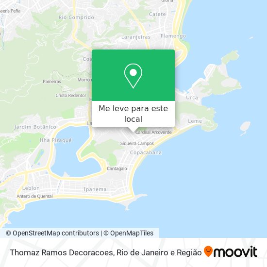 Thomaz Ramos Decoracoes mapa