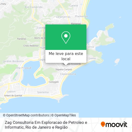 Zag Consultoria Em Exploracao de Petroleo e Informatic mapa