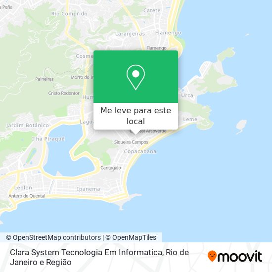 Clara System Tecnologia Em Informatica mapa