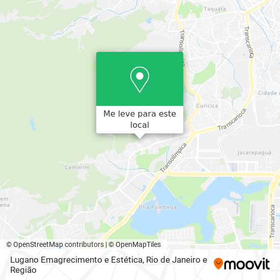 Lugano Emagrecimento e Estética mapa