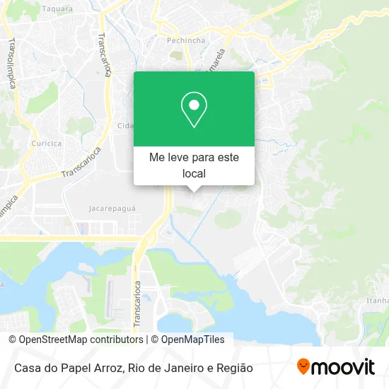 Casa do Papel Arroz mapa