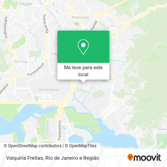 Valquiria Freitas mapa
