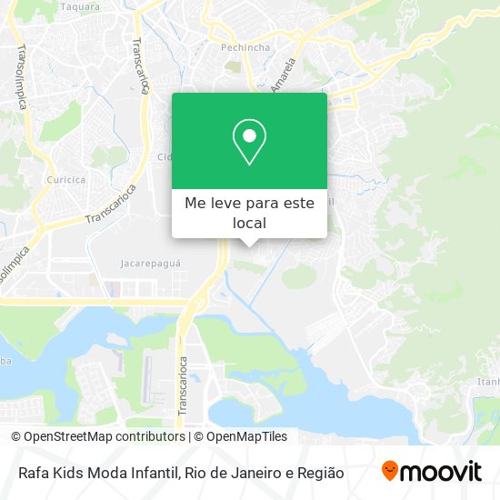 Rafa Kids Moda Infantil mapa