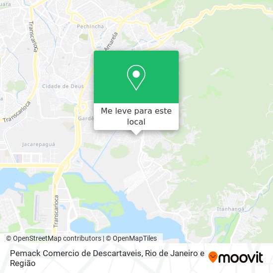 Pemack Comercio de Descartaveis mapa