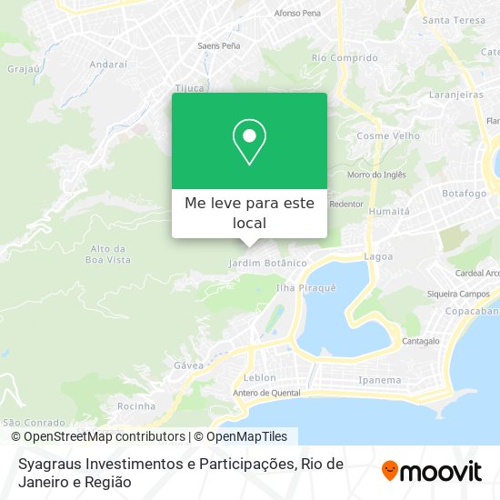 Syagraus Investimentos e Participações mapa