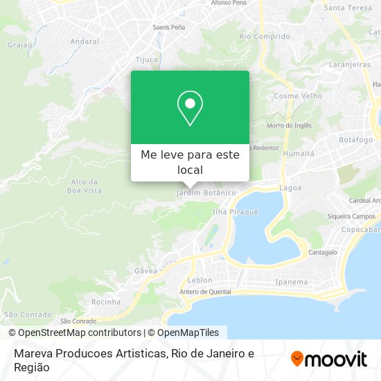 Mareva Producoes Artisticas mapa