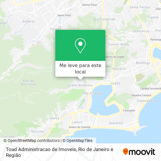 Toad Administracao de Imoveis mapa