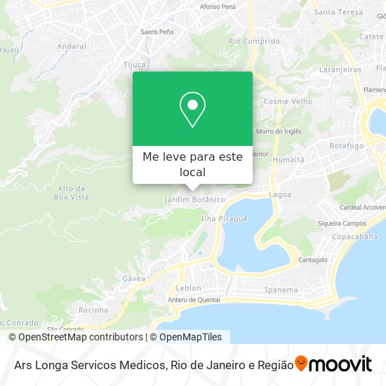 Ars Longa Servicos Medicos mapa